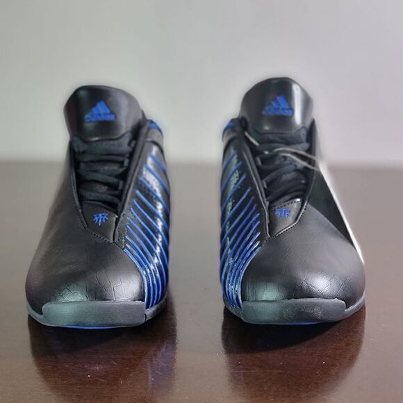 Adidas TMac 3 Restmond Black Blue Alphabounce Basketball Shoes Size 9 GY0258 New - Picture 5 of 13